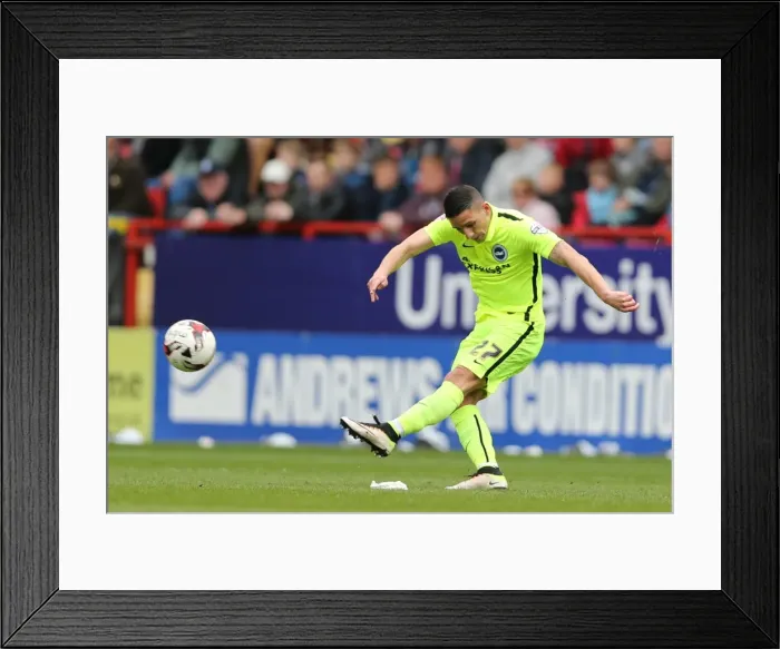 Framed Print : Intense Championship Showdown: Charlton Athletic vs. Brighton and Hove Albion (23APR16) Framed Print : Intense Championship Showdown: Charlton Athletic vs. Brighton and Hove Albion (23APR16)