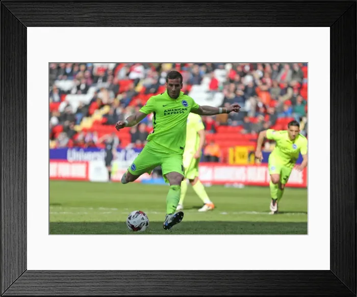 Framed Print : Clash in the Championship: Charlton Athletic vs. Brighton & Hove Albion (23 April 2016) Framed Print : Clash in the Championship: Charlton Athletic vs. Brighton & Hove Albion (23 April 2016)