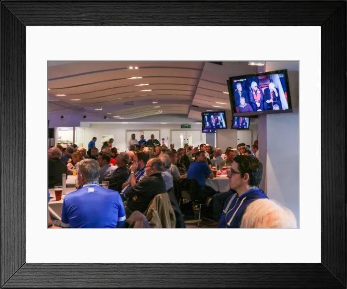 Framed Print : Scenes from the Beamback: Brighton & Hove Albion vs Charlton, Sky Bet Championship 2016