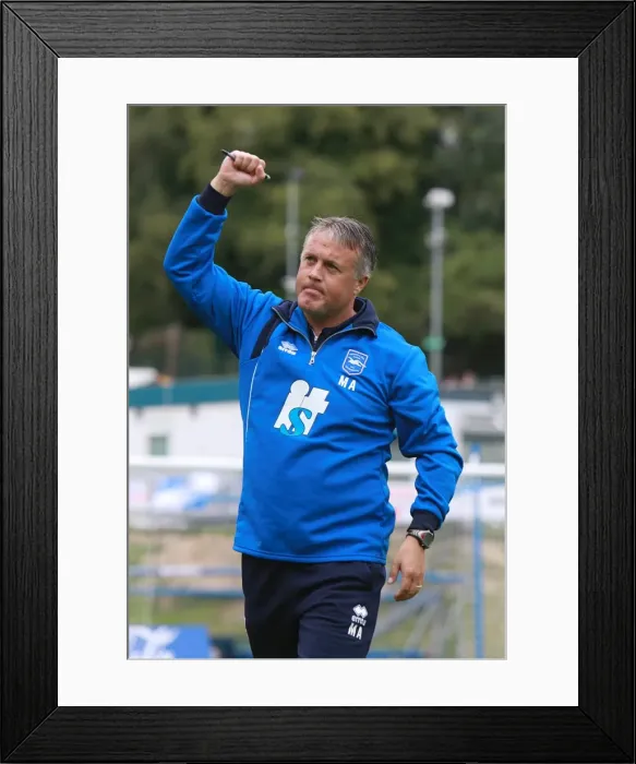 Framed Print : Micky Adams: Former Brighton and Hove Albion Manager with Previous Tenure at Bristol Rovers Framed Print : Micky Adams: Former Brighton and Hove Albion Manager with Previous Tenure at Bristol Rovers