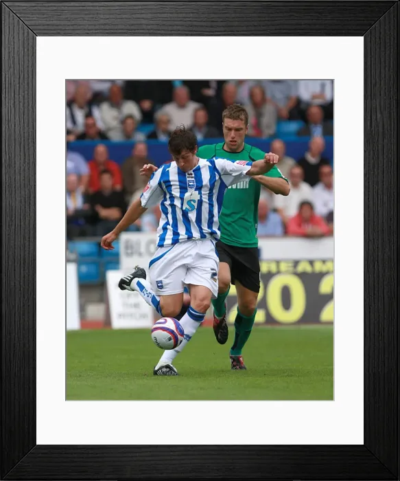 Framed Print : Tommy Elphick: Pride of Brighton and Hove Albion FC