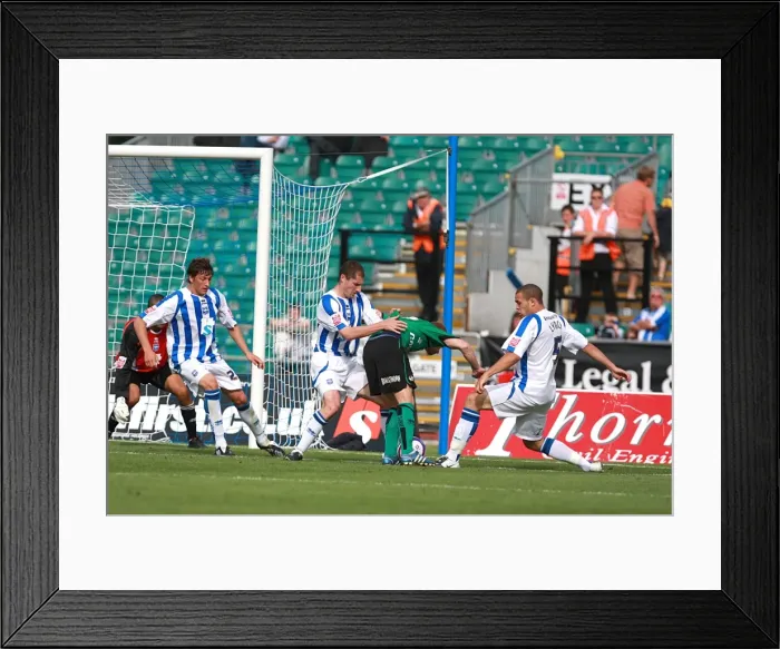 Framed Print : Brighton & Hove Albion: A Home Victory Against Bristol Rovers (2008-09)
