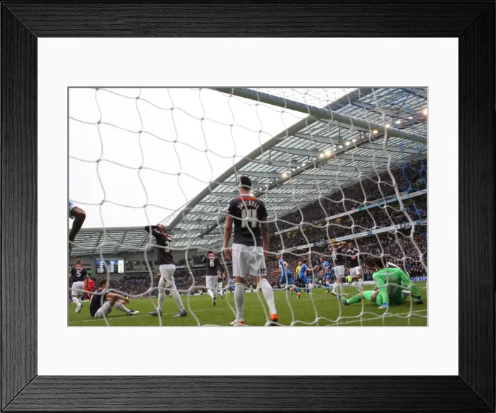 Framed Print : Championship Showdown: Brighton and Hove Albion vs. Derby County at American Express Community Stadium (02 / 05 / 2016) Framed Print : Championship Showdown: Brighton and Hove Albion vs. Derby County at American Express Community Stadium (02 / 05 / 2016)