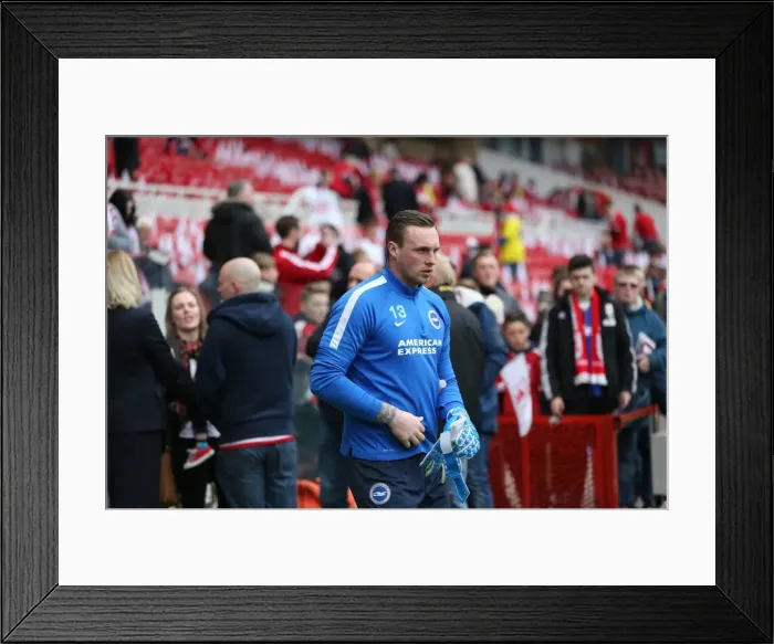 Framed Print : David Stockdale Focused: Middlesbrough vs. Brighton and Hove Albion, Sky Bet Championship Showdown (07 / 05 / 2016) Framed Print : David Stockdale Focused: Middlesbrough vs. Brighton and Hove Albion, Sky Bet Championship Showdown (07 / 05 / 2016)