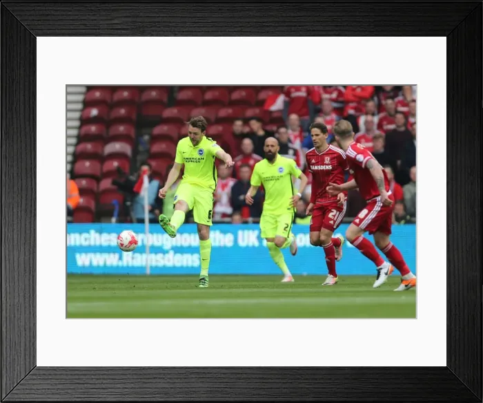 Framed Print : Clash in the Championship: Middlesbrough vs. Brighton & Hove Albion (07 / 05 / 2016) Framed Print : Clash in the Championship: Middlesbrough vs. Brighton & Hove Albion (07 / 05 / 2016)