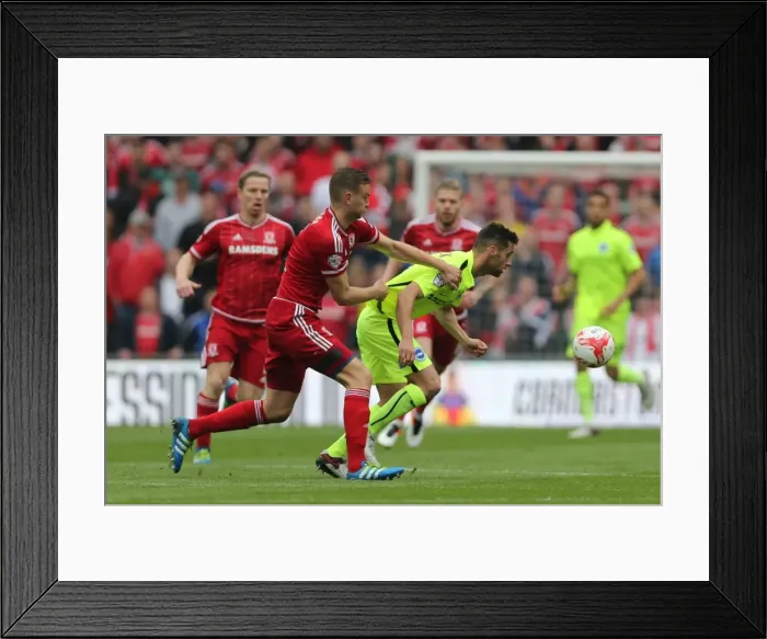 Framed Print : Championship Showdown: Middlesbrough vs. Brighton & Hove Albion at Riverside Stadium (07 / 05 / 2016) Framed Print : Championship Showdown: Middlesbrough vs. Brighton & Hove Albion at Riverside Stadium (07 / 05 / 2016)