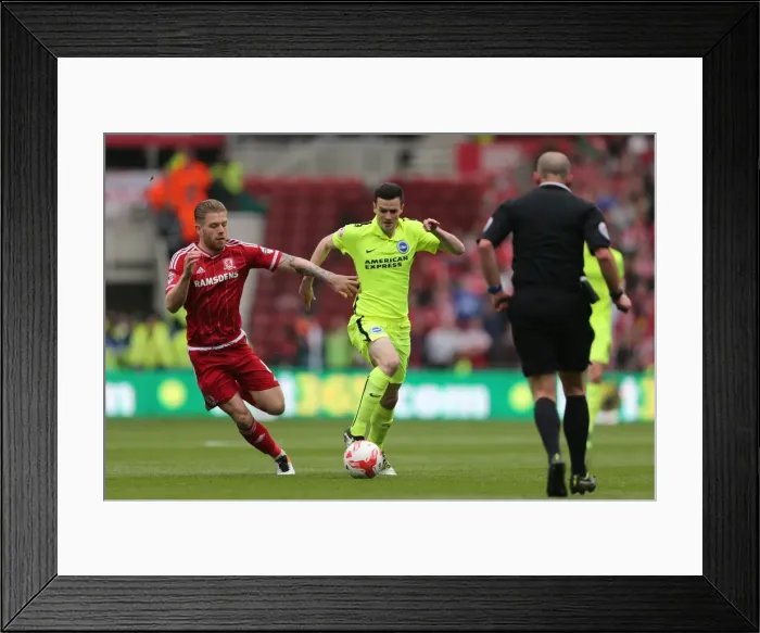 Framed Print : Intense Championship Showdown: Middlesbrough vs. Brighton & Hove Albion at Riverside Stadium (07 / 05 / 2016) Framed Print : Intense Championship Showdown: Middlesbrough vs. Brighton & Hove Albion at Riverside Stadium (07 / 05 / 2016)