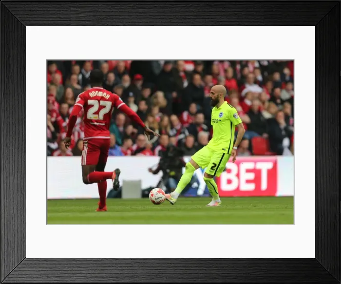 Framed Print : Brighton and Hove Albion vs. Middlesbrough: Sky Bet Championship Clash at Riverside Stadium (07 / 05 / 2016) Framed Print : Brighton and Hove Albion vs. Middlesbrough: Sky Bet Championship Clash at Riverside Stadium (07 / 05 / 2016)