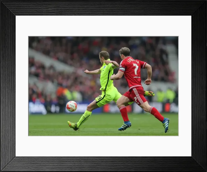 Framed Print : Championship Showdown: Middlesbrough vs. Brighton & Hove Albion at Riverside Stadium (07 / 05 / 2016) Framed Print : Championship Showdown: Middlesbrough vs. Brighton & Hove Albion at Riverside Stadium (07 / 05 / 2016)