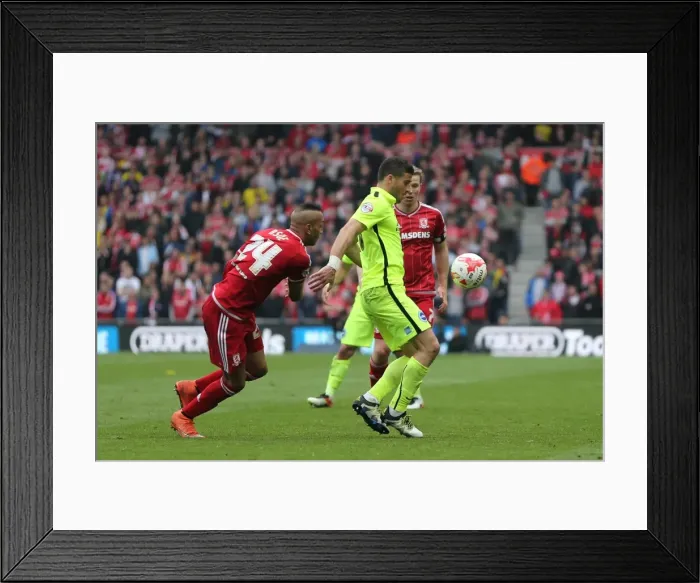 Framed Print : Championship Showdown: Middlesbrough vs. Brighton & Hove Albion at Riverside Stadium (07 / 05 / 2016) Framed Print : Championship Showdown: Middlesbrough vs. Brighton & Hove Albion at Riverside Stadium (07 / 05 / 2016)