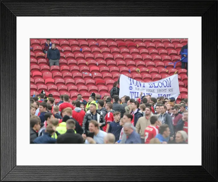 Framed Print : Middlesbrough vs. Brighton and Hove Albion: Championship Clash at Riverside Stadium (07 / 05 / 2016)