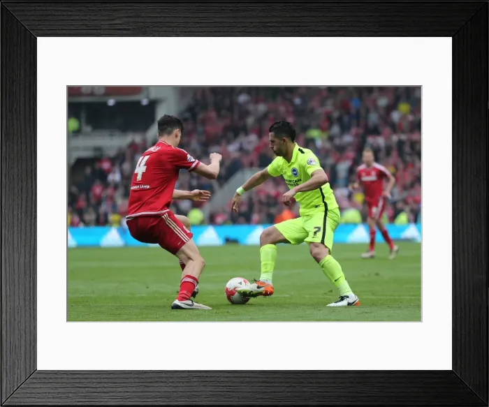 Framed Print : Championship Showdown: Middlesbrough vs. Brighton & Hove Albion at Riverside Stadium (07 / 05 / 2016) Framed Print : Championship Showdown: Middlesbrough vs. Brighton & Hove Albion at Riverside Stadium (07 / 05 / 2016)