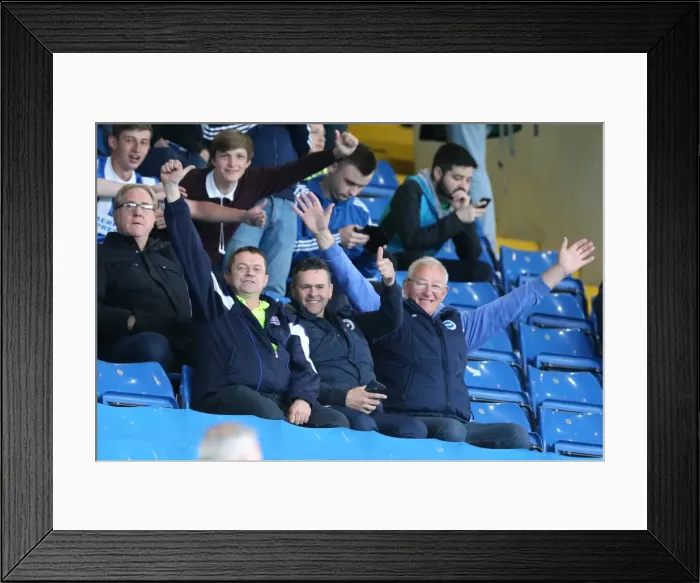 Framed Print : Brighton and Hove Albion vs. Sheffield Wednesday: Championship Play-Off Clash at Hillsborough (May 2016) Framed Print : Brighton and Hove Albion vs. Sheffield Wednesday: Championship Play-Off Clash at Hillsborough (May 2016)