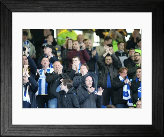 Framed Print : Brighton and Hove Albion's Play-Off Battle: Thrilling First Leg vs. Sheffield Wednesday (May 2016) Framed Print : Brighton and Hove Albion's Play-Off Battle: Thrilling First Leg vs. Sheffield Wednesday (May 2016)
