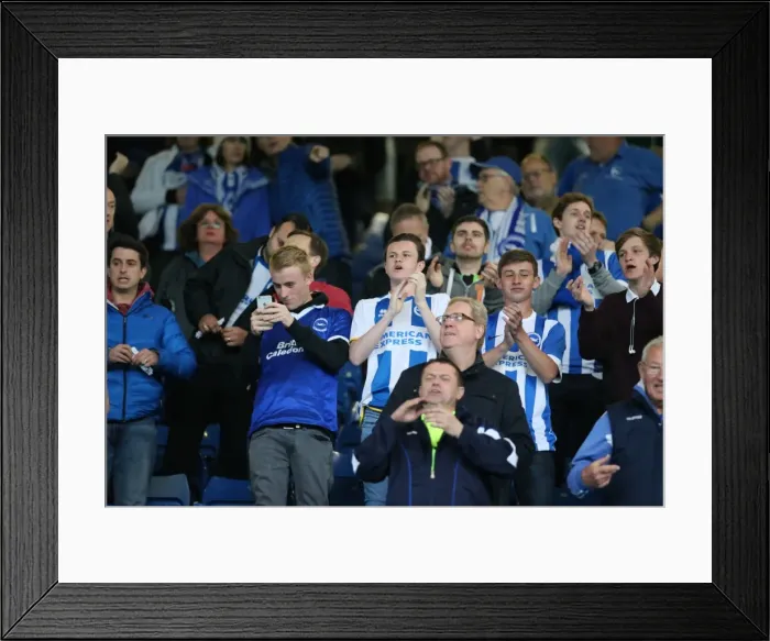 Framed Print : Brighton and Hove Albion vs. Sheffield Wednesday: Championship Play-Off Showdown (May 2016) Framed Print : Brighton and Hove Albion vs. Sheffield Wednesday: Championship Play-Off Showdown (May 2016)