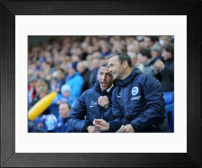 Framed Print : Brighton and Hove Albion's Play-Off Push: Thrilling First Leg at Sheffield Wednesday's Hillsborough Framed Print : Brighton and Hove Albion's Play-Off Push: Thrilling First Leg at Sheffield Wednesday's Hillsborough