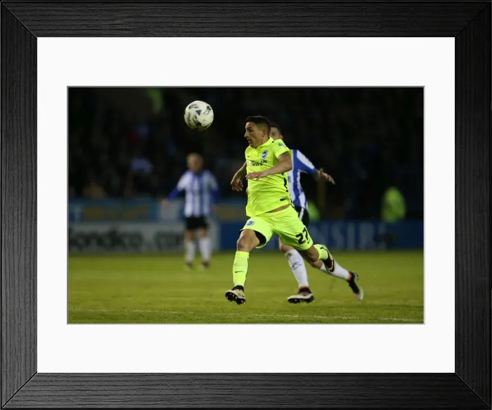 Framed Print : Brighton and Hove Albion vs. Sheffield Wednesday: Championship Play-Off Clash at Hillsborough (May 2016) Framed Print : Brighton and Hove Albion vs. Sheffield Wednesday: Championship Play-Off Clash at Hillsborough (May 2016)