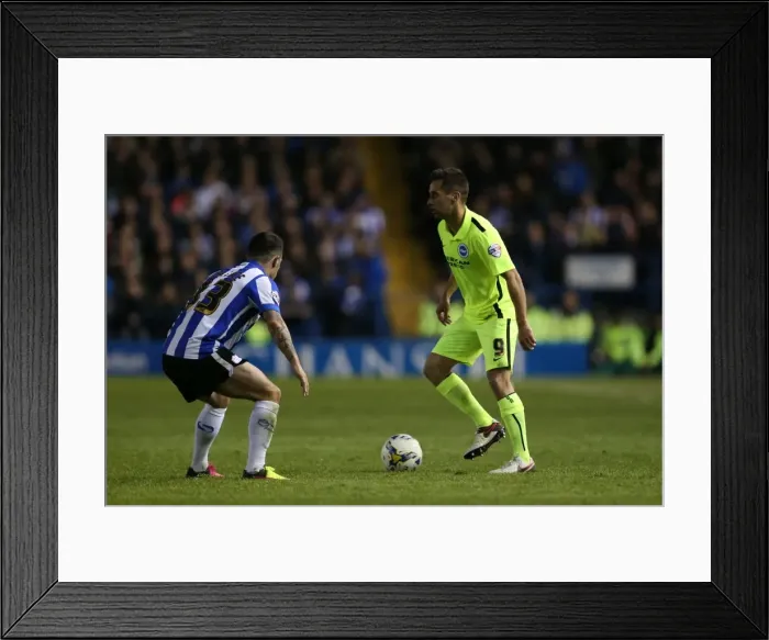 Framed Print : Brighton and Hove Albion vs. Sheffield Wednesday: Championship Play-Off Clash at Hillsborough (May 2016) Framed Print : Brighton and Hove Albion vs. Sheffield Wednesday: Championship Play-Off Clash at Hillsborough (May 2016)