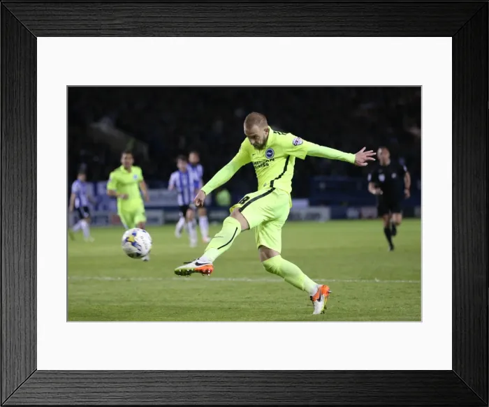 Framed Print : Brighton and Hove Albion vs. Sheffield Wednesday: Championship Play-Off Clash at Hillsborough (May 2016) Framed Print : Brighton and Hove Albion vs. Sheffield Wednesday: Championship Play-Off Clash at Hillsborough (May 2016)