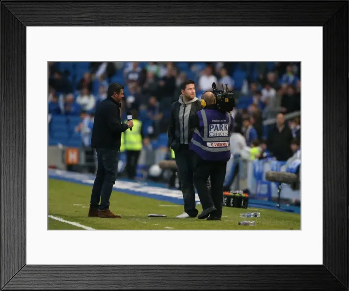 Framed Print : Brighton and Hove Albion vs. Sheffield Wednesday: Sky Bet Championship Play-Off Showdown at American Express Community Stadium (16 May 2016) Framed Print : Brighton and Hove Albion vs. Sheffield Wednesday: Sky Bet Championship Play-Off Showdown at American Express Community Stadium (16 May 2016)