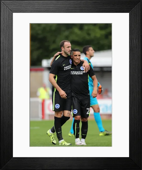 Framed Print : Brighton and Hove Albion Face Crawley Town in Pre-Season Friendly at Checkatrade Stadium (16th July 2016) Framed Print : Brighton and Hove Albion Face Crawley Town in Pre-Season Friendly at Checkatrade Stadium (16th July 2016)
