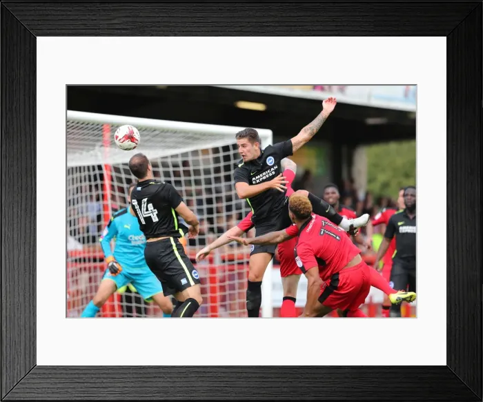 Framed Print : Brighton and Hove Albion vs Crawley Town: Pre-Season Clash at Checkatrade Stadium (16th July 2016)