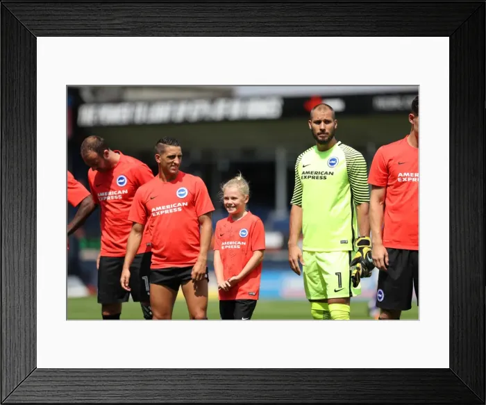 Framed Print : Pre-season Friendly: Luton Town vs. Brighton & Hove Albion (23JUL16) - Championship Build-up at Kenilworth Road Framed Print : Pre-season Friendly: Luton Town vs. Brighton & Hove Albion (23JUL16) - Championship Build-up at Kenilworth Road
