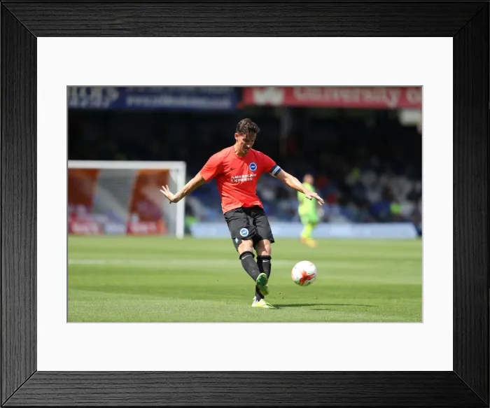 Framed Print : Pre-Season Friendly: Luton Town vs. Brighton & Hove Albion (23JUL16) - Championship Build-Up at Kenilworth Road
