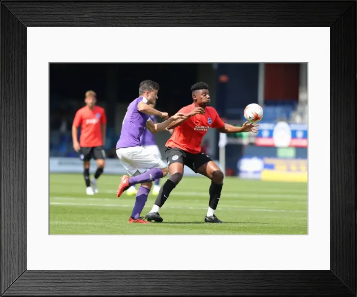 Framed Print : Pre-season Clash: Luton Town vs. Brighton & Hove Albion (23JUL16) Framed Print : Pre-season Clash: Luton Town vs. Brighton & Hove Albion (23JUL16)