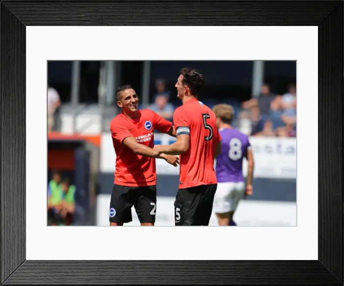 Framed Print : Brighton and Hove Albion Pre-season Challenge: Luton Town vs. Brighton (23JUL16) Framed Print : Brighton and Hove Albion Pre-season Challenge: Luton Town vs. Brighton (23JUL16)