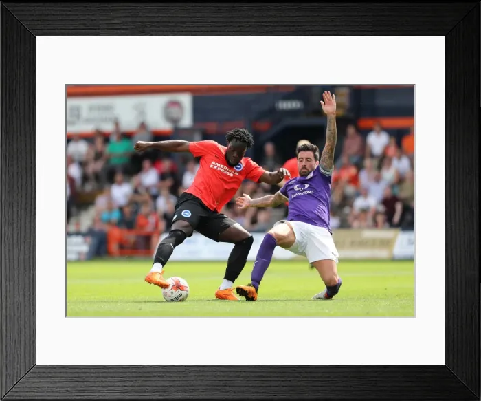 Framed Print : Pre-Season Friendly: Luton Town vs. Brighton & Hove Albion (23rd July 2016) Framed Print : Pre-Season Friendly: Luton Town vs. Brighton & Hove Albion (23rd July 2016)