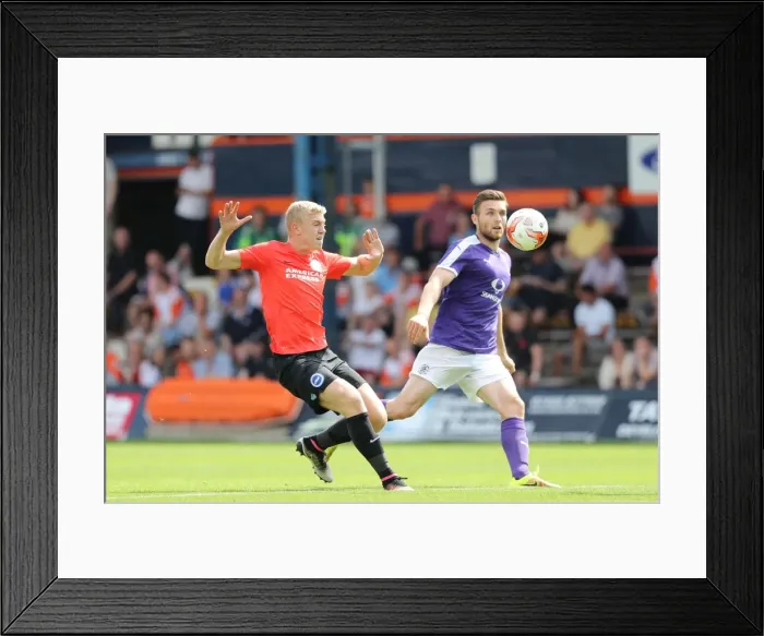 Framed Print : Pre-season Championship Showdown: Luton Town vs. Brighton & Hove Albion (23rd July 2016) Framed Print : Pre-season Championship Showdown: Luton Town vs. Brighton & Hove Albion (23rd July 2016)