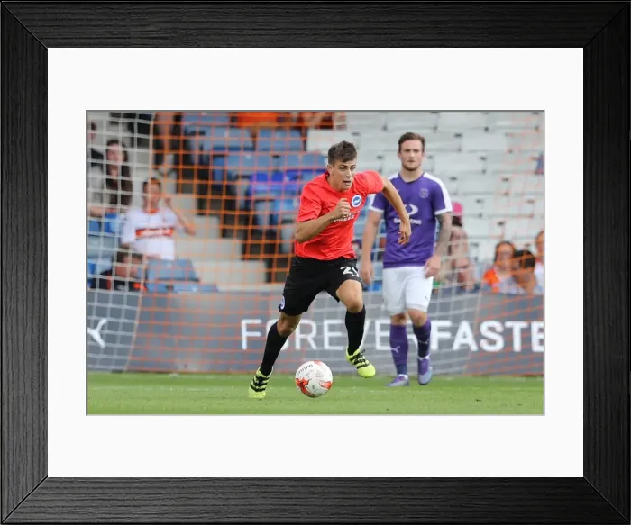 Framed Print : Pre-season Clash: Luton Town vs. Brighton & Hove Albion (23JUL16) Framed Print : Pre-season Clash: Luton Town vs. Brighton & Hove Albion (23JUL16)