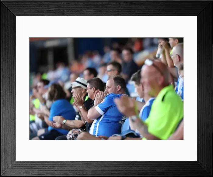 Framed Print : Pre-season Friendly: Luton Town vs. Brighton & Hove Albion (23JUL16) - Championship Build-up at Kenilworth Road Framed Print : Pre-season Friendly: Luton Town vs. Brighton & Hove Albion (23JUL16) - Championship Build-up at Kenilworth Road