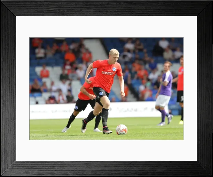 Framed Print : Pre-season Friendly: Luton Town vs. Brighton & Hove Albion (23JUL16) - Championship Build-up at Kenilworth Road Framed Print : Pre-season Friendly: Luton Town vs. Brighton & Hove Albion (23JUL16) - Championship Build-up at Kenilworth Road