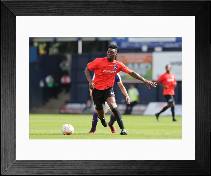 Framed Print : Brighton and Hove Albion vs. Luton Town: Pre-season Championship Clash at Kenilworth Road (23JUL16) Framed Print : Brighton and Hove Albion vs. Luton Town: Pre-season Championship Clash at Kenilworth Road (23JUL16)