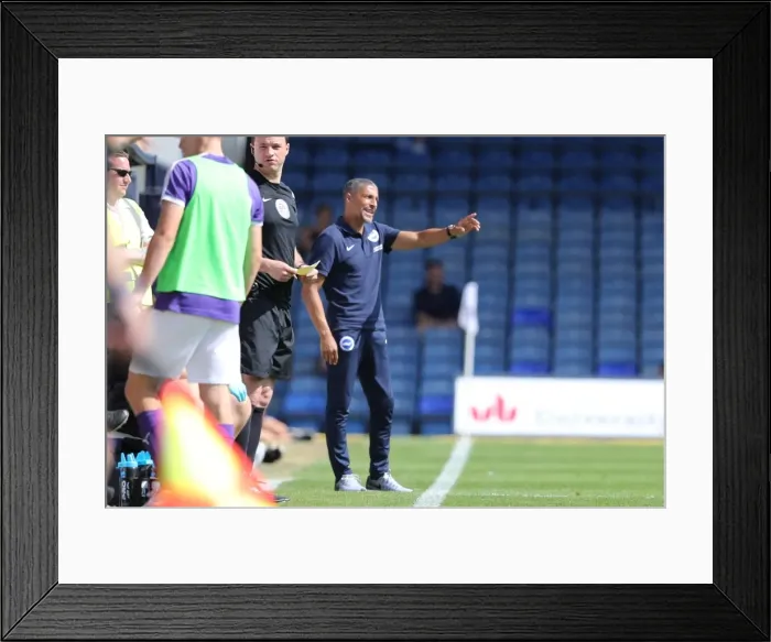Framed Print : Pre-Season Friendly: Luton Town vs. Brighton & Hove Albion (23JUL16) - Building Momentum for the Championship Framed Print : Pre-Season Friendly: Luton Town vs. Brighton & Hove Albion (23JUL16) - Building Momentum for the Championship