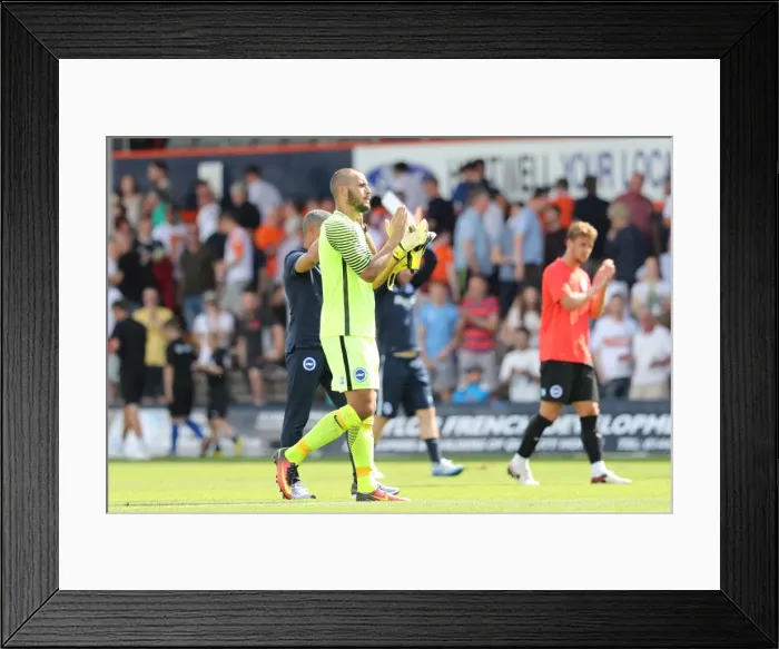 Framed Print : Pre-season Championship Showdown: Luton Town vs. Brighton & Hove Albion (23rd July 2016) Framed Print : Pre-season Championship Showdown: Luton Town vs. Brighton & Hove Albion (23rd July 2016)