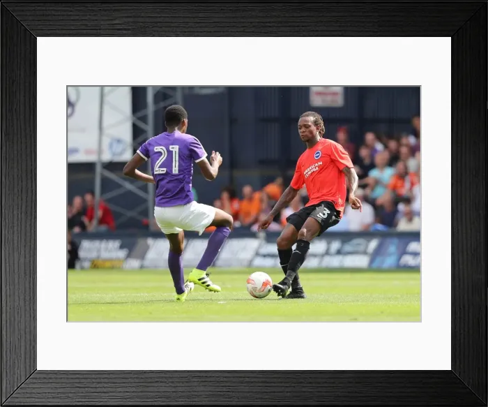 Framed Print : Pre-season Clash: Luton Town vs. Brighton and Hove Albion (23JUL16) Framed Print : Pre-season Clash: Luton Town vs. Brighton and Hove Albion (23JUL16)
