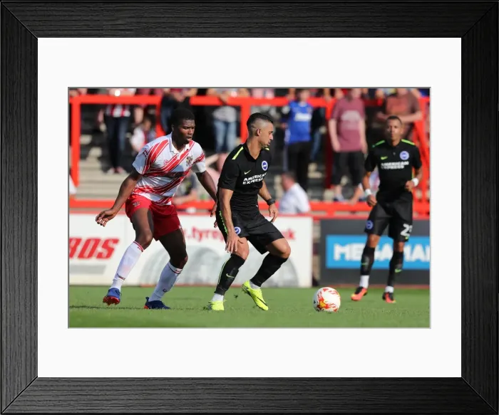 Framed Print : Brighton and Hove Albion's Pre-Season Clash against Stevenage at The Lamex Stadium (23rd July 2016) Framed Print : Brighton and Hove Albion's Pre-Season Clash against Stevenage at The Lamex Stadium (23rd July 2016)