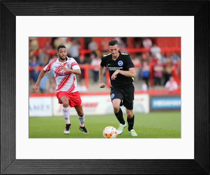 Framed Print : Pre-Season Championship Clash: Brighton and Hove Albion vs. Stevenage at The Lamex Stadium (23JUL16) Framed Print : Pre-Season Championship Clash: Brighton and Hove Albion vs. Stevenage at The Lamex Stadium (23JUL16)