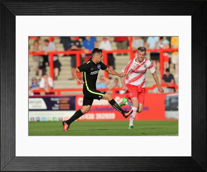 Framed Print : Brighton and Hove Albion's Pre-Season Clash against Stevenage at The Lamex Stadium (23JUL16) Framed Print : Brighton and Hove Albion's Pre-Season Clash against Stevenage at The Lamex Stadium (23JUL16)