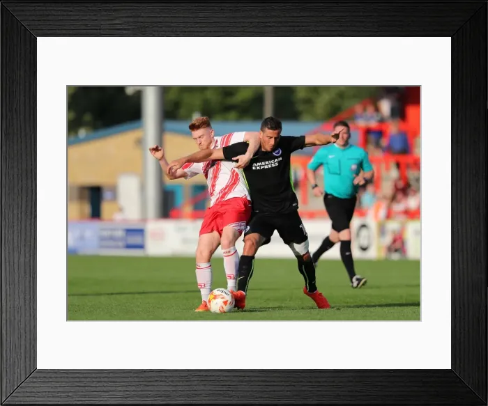 Framed Print : Brighton and Hove Albion vs. Stevenage: Pre-Season Clash at The Lamex Stadium (23JUL16) Framed Print : Brighton and Hove Albion vs. Stevenage: Pre-Season Clash at The Lamex Stadium (23JUL16)
