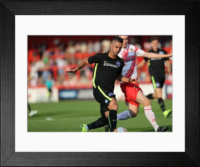 Framed Print : Intense Pre-season Training: Brighton and Hove Albion at Stevenage (23JUL16) Framed Print : Intense Pre-season Training: Brighton and Hove Albion at Stevenage (23JUL16)