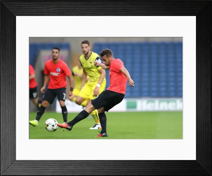 Framed Print : Pre-Season Championship Clash: Oxford United vs. Brighton & Hove Albion at Kassam Stadium (July 2016) Framed Print : Pre-Season Championship Clash: Oxford United vs. Brighton & Hove Albion at Kassam Stadium (July 2016)