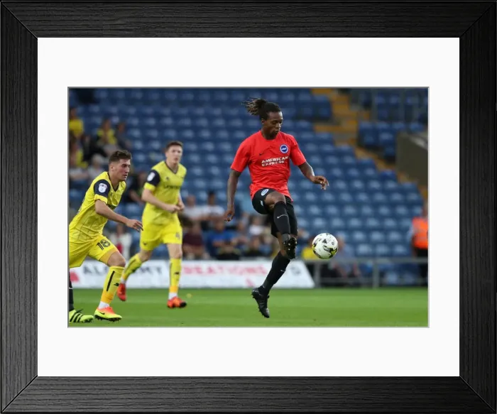 Framed Print : Pre-Season Championship Clash: Oxford United vs. Brighton & Hove Albion at Kassam Stadium (July 2016) Framed Print : Pre-Season Championship Clash: Oxford United vs. Brighton & Hove Albion at Kassam Stadium (July 2016)
