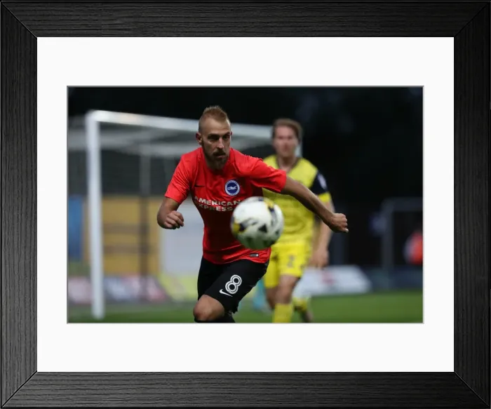 Framed Print : Pre-season Championship Clash: Oxford United vs. Brighton & Hove Albion at Kassam Stadium (July 2016) Framed Print : Pre-season Championship Clash: Oxford United vs. Brighton & Hove Albion at Kassam Stadium (July 2016)