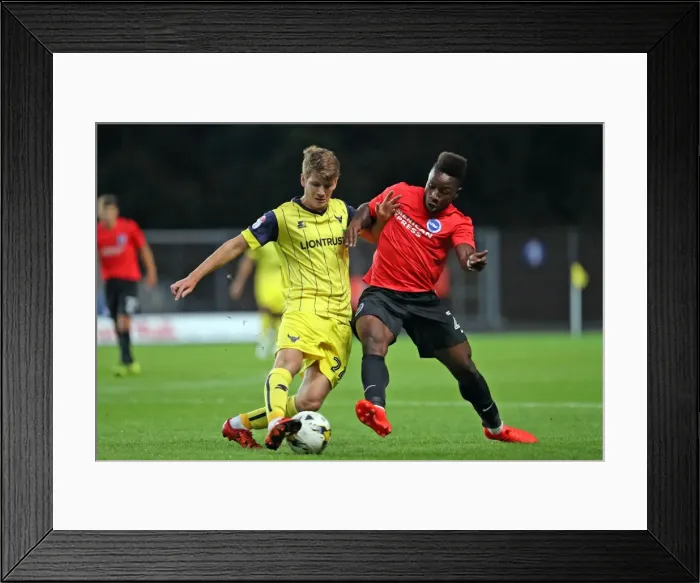 Framed Print : Pre-season Clash: Oxford United vs. Brighton & Hove Albion at Kassam Stadium (July 2016) Framed Print : Pre-season Clash: Oxford United vs. Brighton & Hove Albion at Kassam Stadium (July 2016)