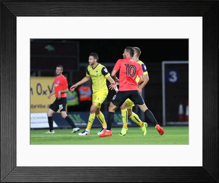 Framed Print : Pre-season Championship Clash: Oxford United vs. Brighton & Hove Albion at Kassam Stadium (July 2016) Framed Print : Pre-season Championship Clash: Oxford United vs. Brighton & Hove Albion at Kassam Stadium (July 2016)
