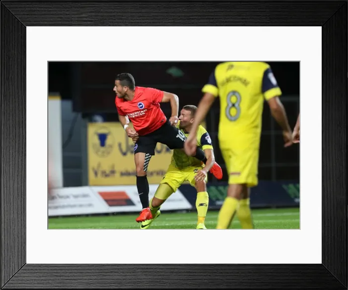 Framed Print : Pre-season Championship Clash: Oxford United vs. Brighton & Hove Albion at Kassam Stadium (26th July 2016) Framed Print : Pre-season Championship Clash: Oxford United vs. Brighton & Hove Albion at Kassam Stadium (26th July 2016)